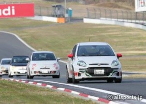 まさにカルガモ。緊張感はないですね。