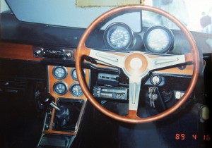 アルファロメオ1750ベルリーナ、ダッシュボード