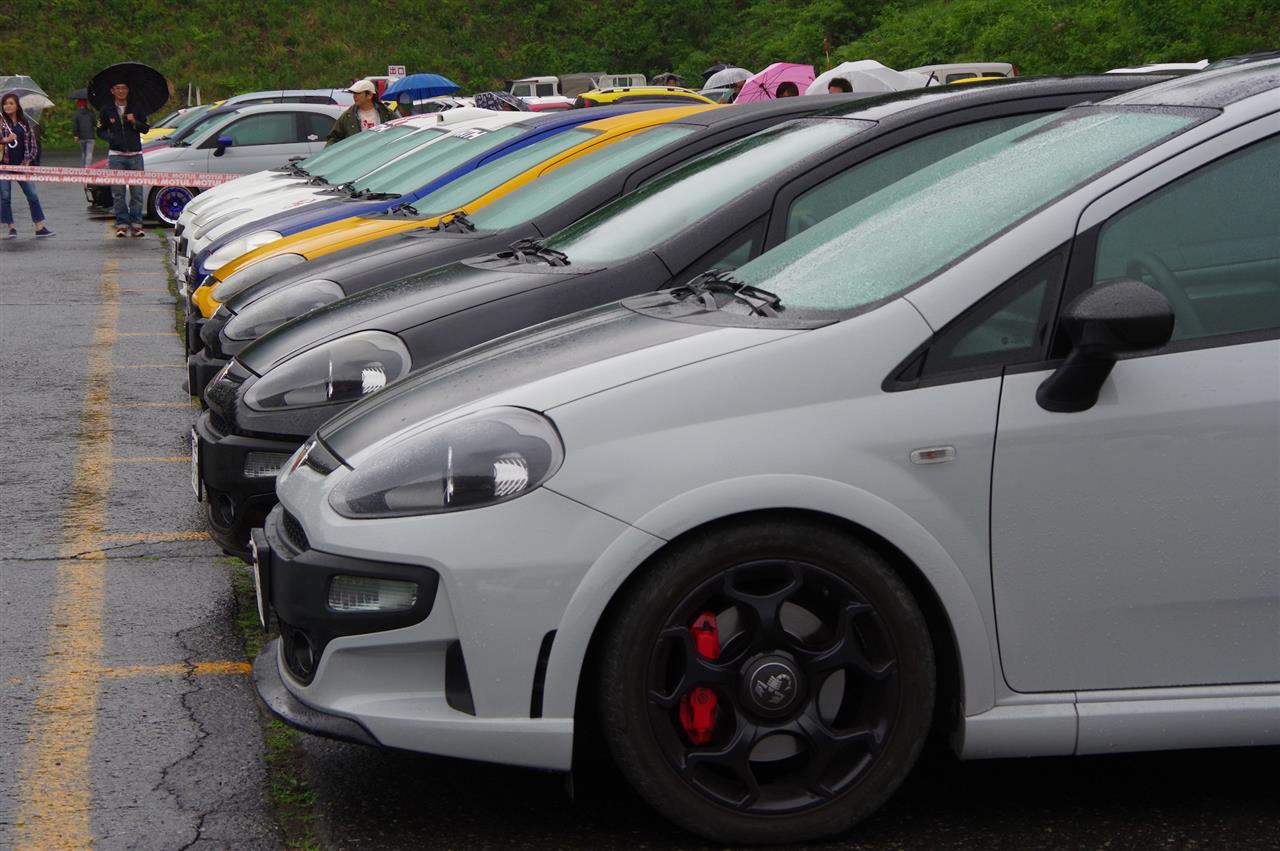 イギリスにリベンジできたかな？ 　プント軍団 in フィアットフェスタ2018