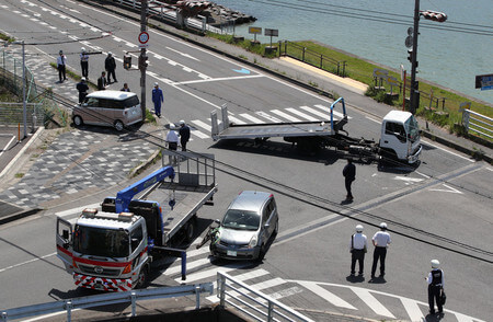 こんな悲惨な事故がもっと増える、ヒヤリハットの法則によれば。［ 滋賀大津の事故 ］