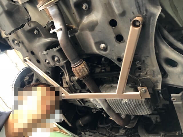 ロワブレース装着時