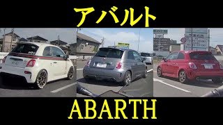 アバルトがユーチューバーのマトにされてましたね ［ それだけメジャーになったってことか ］