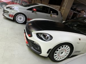 ラリーレーシング装着画像