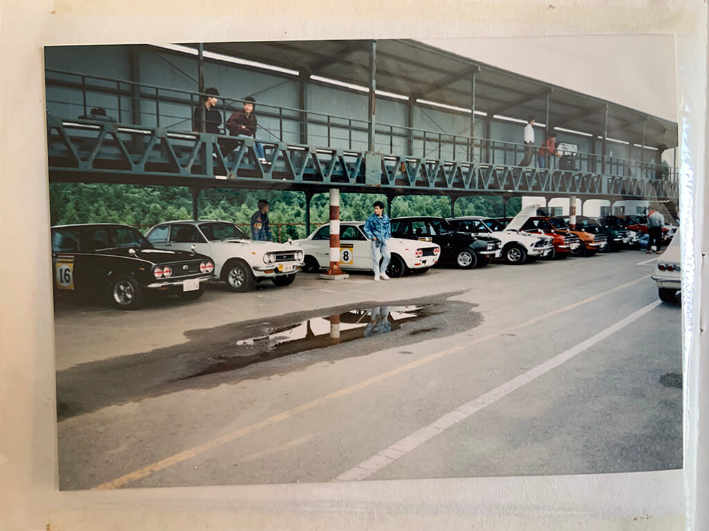 1988年のナリタモーターランド、ピットとスタンド