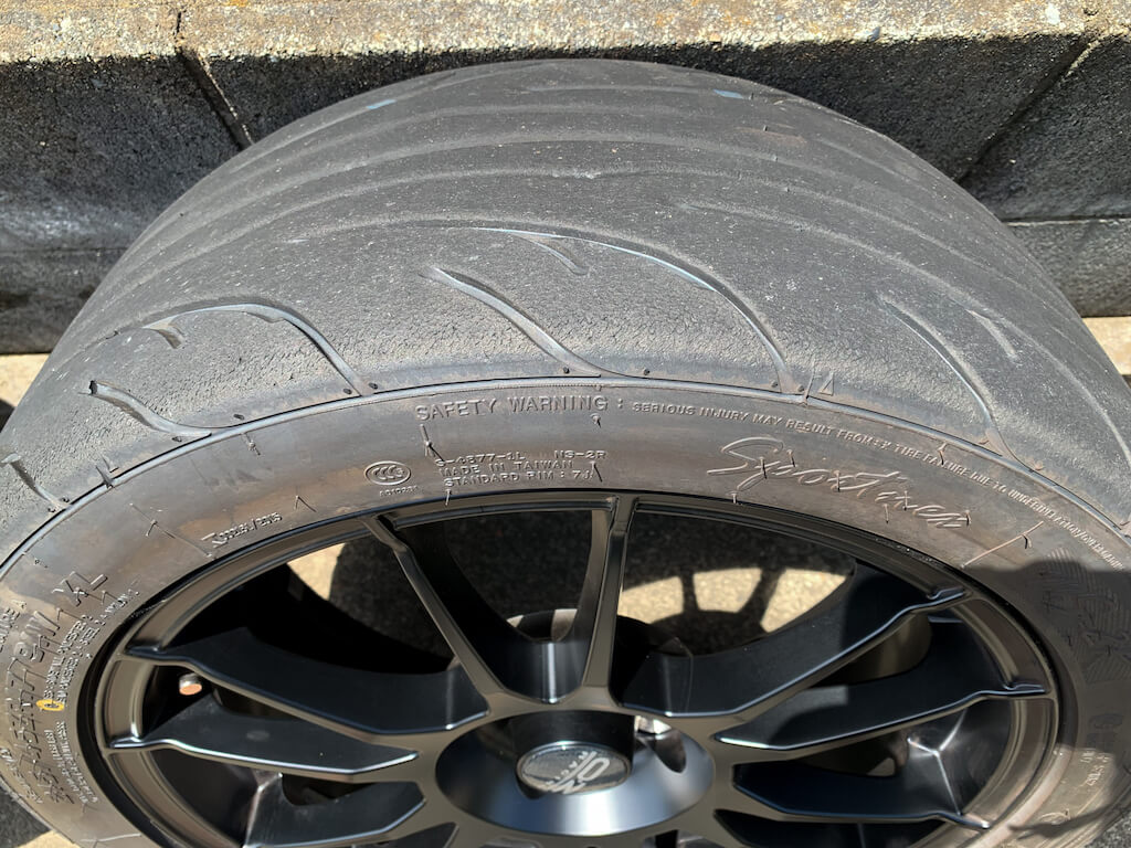 NS-2R走行後の画像