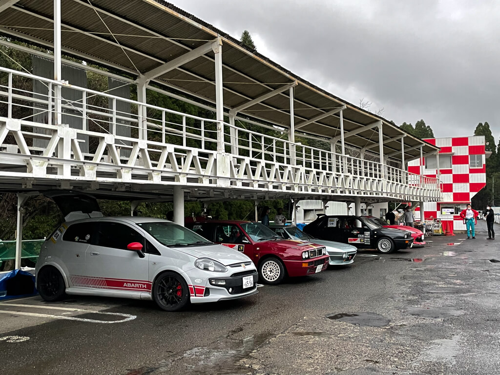 パドックの様子