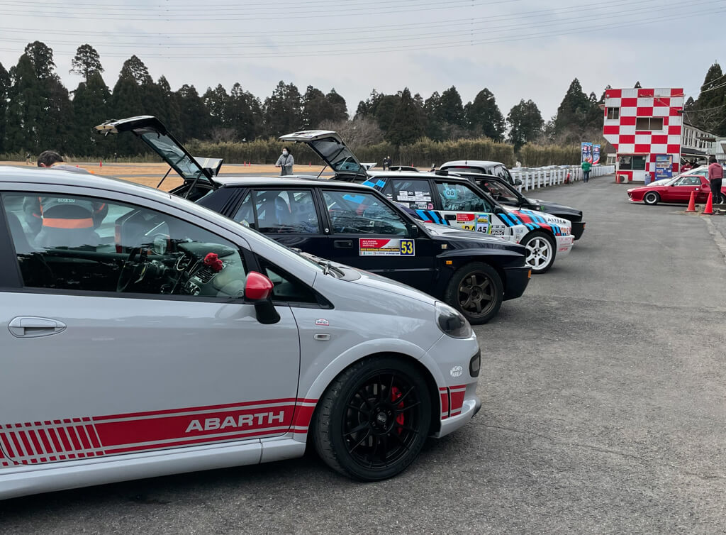 うちのアバルト プントの2022年が始まりました［ シウマイCUP 第1戦＠03/13を走ってきた ］